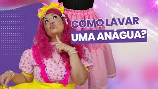 Como lavar de maneira correta a sua saia de armação anágua cosplay [upl. by Lemmueu]