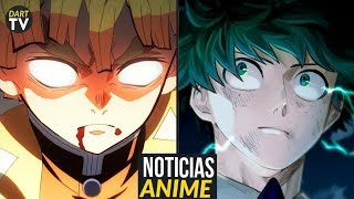 Kimetsu no Yaiba TRIUNFA de NUEVO Boku no Hero ELIMINADO Death Note SECUELA  Noticias Anime [upl. by Lorola]