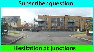 Hesitation at Junctions and Roundabouts  When would the Examiner fail you [upl. by Tamarah259]