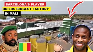 MALI JUBILATION IN BAMAKO AS FORMER BARCELONAS PLAYER KEITA RETURNED amp BUILT MEGA FACTORY IN MALI [upl. by Xyno]