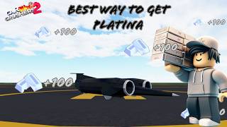 How to Get Platina FAST  Car Crushers 2 [upl. by Atekin360]