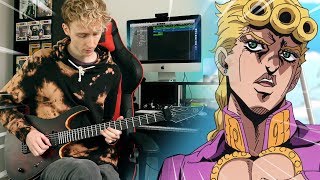 Giornos Theme quotIl vento doroquot Guitar Cover  JoJos Bizarre Adventure [upl. by Anabal160]