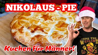 🎅🏽NIKOLAUS PIE🥩  NIKOLAUS KUCHEN für jedes Fest  Deftiges Rezept  Grill amp Chill  BBQ amp Lifestyle [upl. by Nida960]