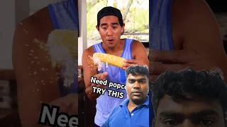 Popcorn🍿🍿 I ❤️ 🌽 itscorn funny comedy food vfxind comedyfilms trending comedymovies [upl. by Evita483]