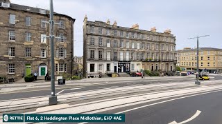 SCENEINVIDEO  Flat 6 2 Haddington Place Edinburgh Midlothian EH7 4AE [upl. by Enirak]