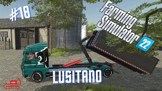 Farm simulator 22 in this series i am building a farm from 0 on the map Lusitano 18 [upl. by Melesa201]