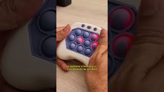 Conheça o Pop It Eletrônico Quick Push Game Novidade em Brinquedo Anti Estresse Aqui na Jcell [upl. by Otir]