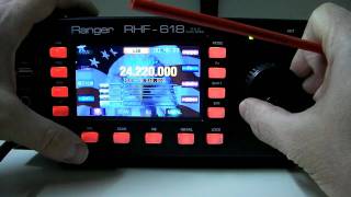 RCI Ranger RHF618 10 12 Meter Dual Band Radio Overview [upl. by Laden]