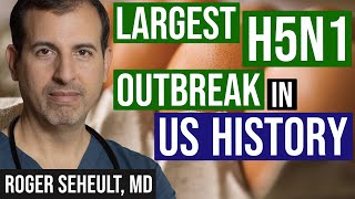 Largest H5N1 Outbreak in US History  Inching Closer to Human Transmissibility [upl. by Damalis]