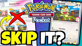 Is The NEW EVENT Chancey Pick WORTH IT Pokemon TCG Pocket [upl. by Jobina766]