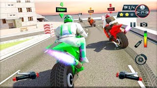 City Street Bike Racing Xtreme Motorcycle Rider  Gameplay Android game [upl. by Kane]