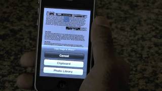 Scan To PDF iPhone App Demo [upl. by Phylis423]