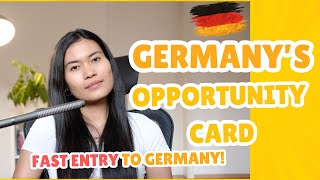 Germany opportunity card  chancenkarte [upl. by Rehotsirhc]