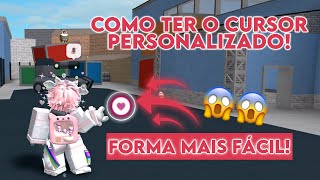 COMO TER O CURSOR DO ROBLOX PERSONALIZADO 😱🚨 forma mais fácil [upl. by Aleydis102]