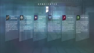 Warframe Zusammenfassung und Update zu den Syndikat DeutschGerman [upl. by Anikal]