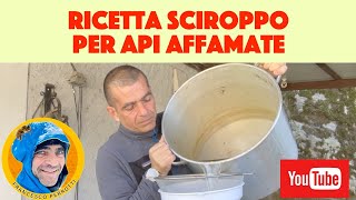 apicoltura 2023  Api affamate  ecco la ricetta per uno sciroppo a ripresa rapida [upl. by Fitting329]