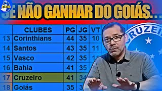 ðŸ¦ŠðŸ˜² AGORA O CRUZEIRO PRECISA DE 46 PONTOS PRA SALVAR DO REBAIXAMENTO [upl. by Iralav850]