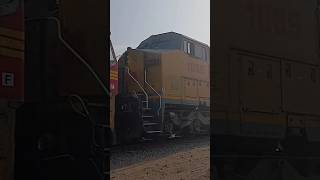 EMD JT26CW2B locomotive amp Ex Union Pacific GE C418W locomotive railway [upl. by Zoilla]