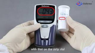 BioHermes A1C EZ 2 0 Demostration Video [upl. by Sieber]