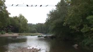 Caddo River Ark old swing Bridge [upl. by Filahk790]