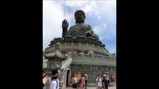 CHINA The Giant Buddah  Tian Tan Buddha  Lantau Island  天壇大佛 [upl. by Nosnorb]