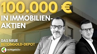 NEUES 100000 Euro ImmobilienDepot Wie aus Mieten Dividenden werden  ImmobilienAktien und REITs [upl. by Akem840]