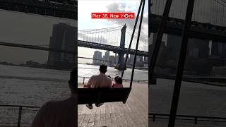 Pier 35 NYC A Hidden Gem in New York City shorts shortsfeed travel manhattan [upl. by Notserk]