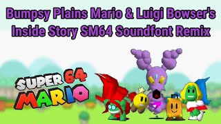 Bumpsy Plains MALBIS SM64 Soundfont Remix Superstar Saga 64 Character Pack Download [upl. by Edlin671]