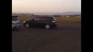 subaru forester turbo VS mitsubishi airtek turbo [upl. by Tilford]