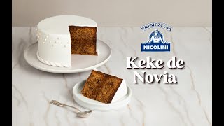 ¡Prepara Keke de Novia con las Nuevas Premezclas Nicolini [upl. by Notsehc]