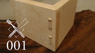 Joint Venture Ep1 Wedged mitered through tenons Japanese Joinery [upl. by Davies]