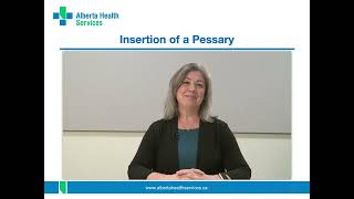 Using a pessary for prolapse symptoms [upl. by Stonwin]