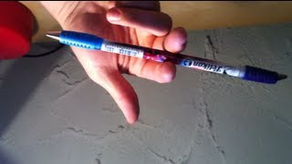 Pen Spinning Trick Basics Finger Pass [upl. by Sinclare75]