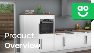 Beko Single Oven BBRIF22300X Product Overview  aocom [upl. by Ziana]