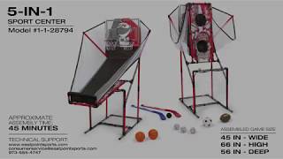 5 in1 Sport Center Assembly Video [upl. by Trescott]