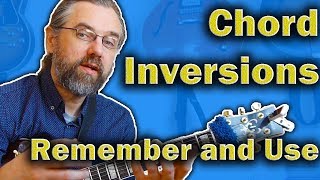 Chord Inversions on Guitar  How to Learn Memorize and Use Jazz Chords [upl. by Rodger]