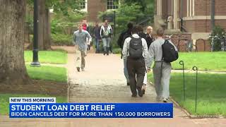 150000 more student loan borrowers to receive debt relief [upl. by Lallage940]