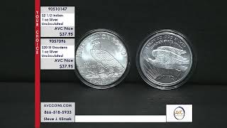 2 12 Indian  20 St Gaudens  1 oz Silver  Uncirculated [upl. by Ruthie]