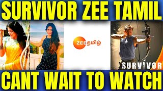 Survivor Zee Tamil Promo Vera Level  Action King Arjun  Vijayalakshmi  Dubai Tamizhan  ZeeTamil [upl. by Landes]