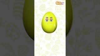 Colorful Surprises Learn Colors with Eggs shorts nurseryrhymes surpriseeggs learncolors [upl. by Iarahs]