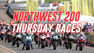 North West 200 2024 Thursday Races Live [upl. by Eiuol]