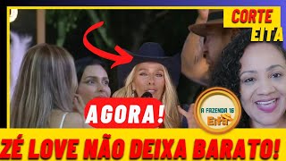 🤠A FAZENDA 2024 AO VIVO Eita Zé Love NÃO PERDOA E AMEAÇA BABI E FERNANDA NA FESTA [upl. by Elyac276]