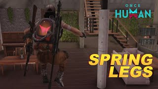 ONCE HUMAN Spring Legs Potion  Jump higher so you can parkour more easily [upl. by Fulks]