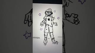 Subway surfer sketches art drawing sketch subwaysurfers odetari artist fyp [upl. by Abocaj]