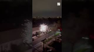 Transformadores de luz explotan en medio de fuertes vientos en Santiago chile [upl. by Henebry]