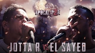 Liga Knock Out  EarBox Apresentam Jotta R vs El Sayed Apocalipse 2 [upl. by Rauch]