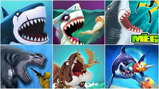 ALL THE BEST SHARK GAMES IN ANDROID NEW 2024 UPDATE [upl. by Gettings272]