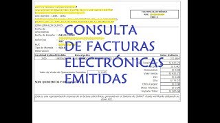 Consulta de Facturas Electrónicas emitidas Sunat 2019 [upl. by Ramiah]