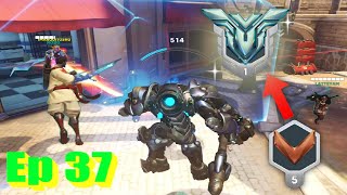 Ep 37 OW2 Bronze to GM Reinhardt Only [upl. by Cahra554]