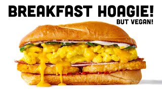 VEGAN BREAKFAST HOAGIES Shorts [upl. by Auot688]